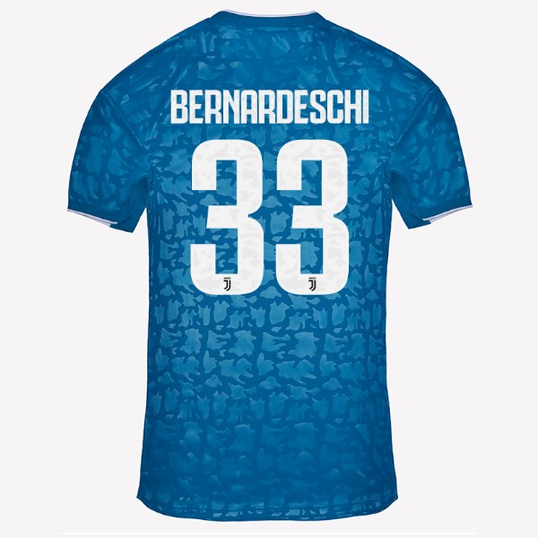 Camiseta Juventus NO.33 Bernaroeschi 3ª 2019/20 Azul